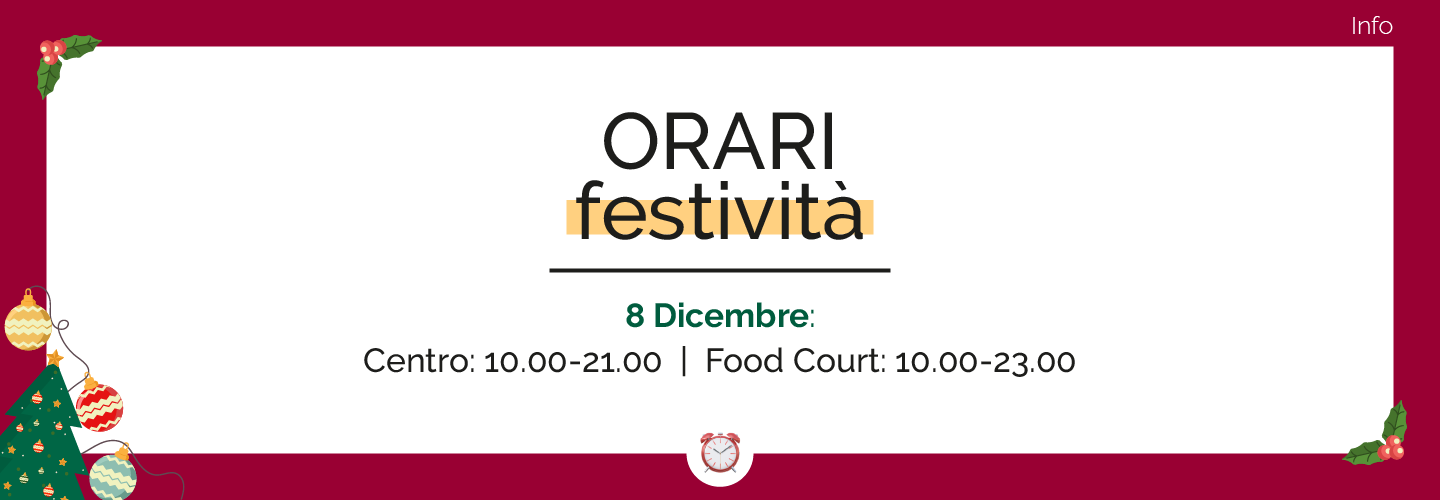 ORARI 8 DICEMBRE 2024