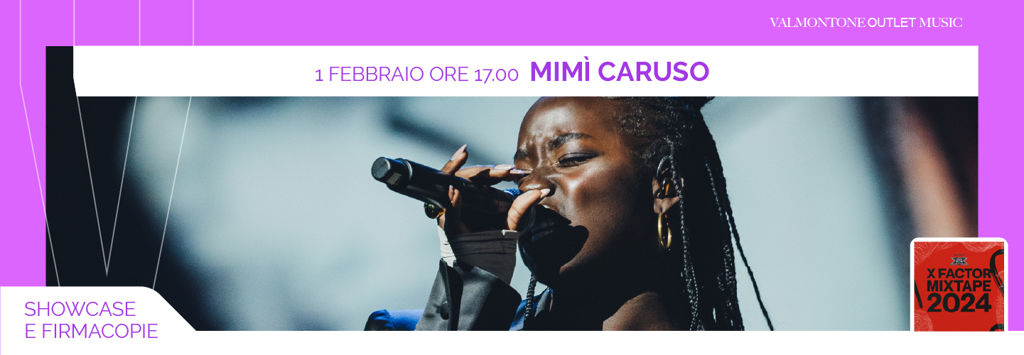 MIMÌ CARUSO: SHOWCASE E FIRMACOPIE 2025