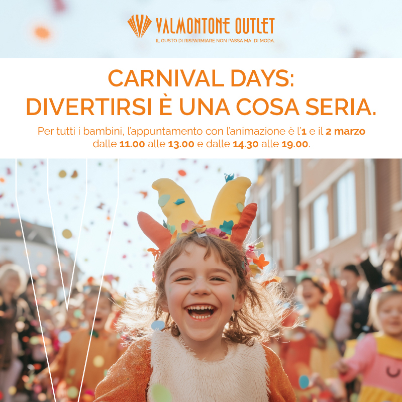 A Carnevale, il divertimento vale!